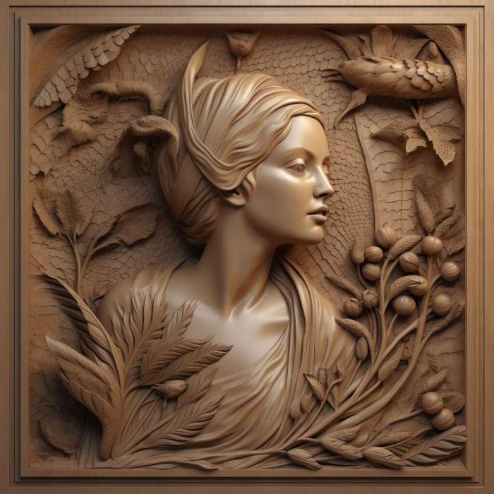 نموذج ثلاثي الأبعاد لآلة CNC 3D Art 